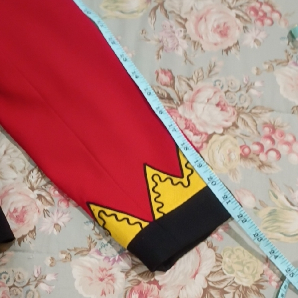 Colorful Women's Jacket with Red and Yellow Accents - Picture 5 of 7